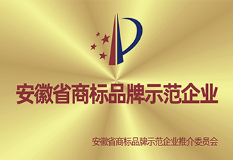 安徽省商標(biāo)品牌示范企業(yè)